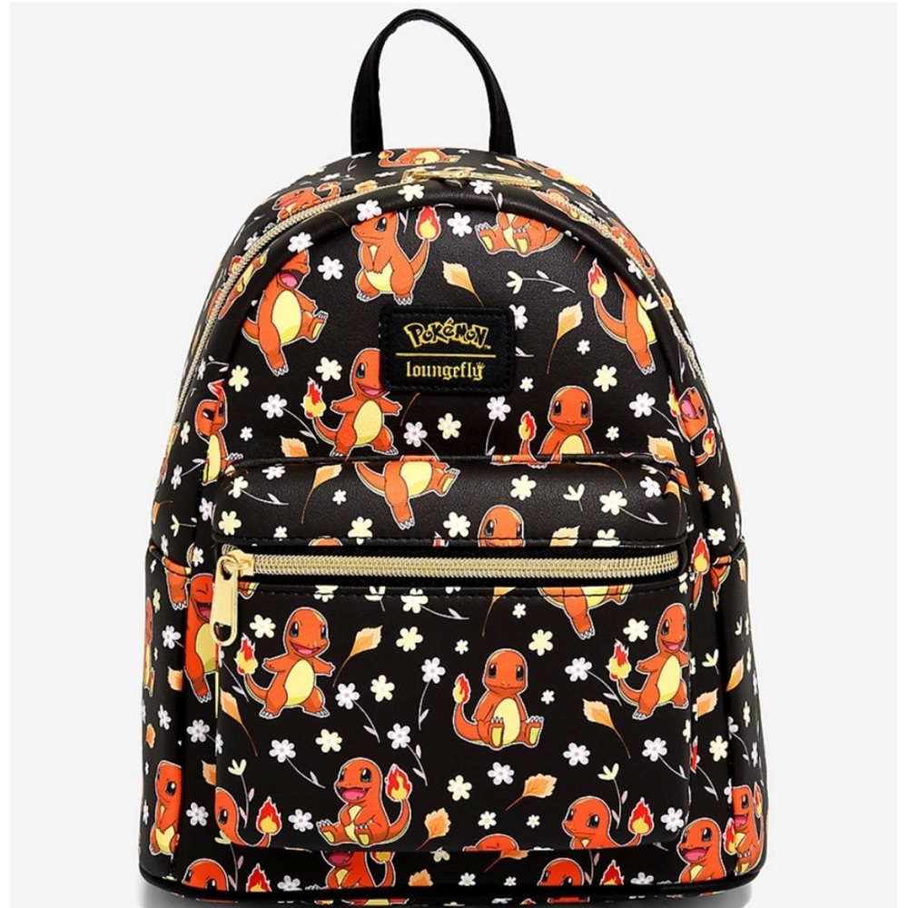 Loungefly Pokémon Charmander Patterned Backpack